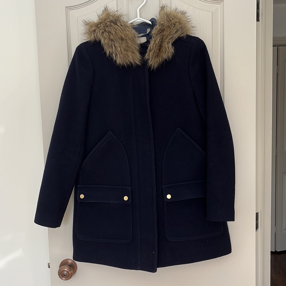 J. Crew peacoat‎